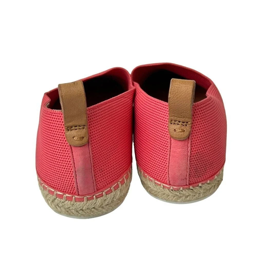 New Gentle Souls by Kenneth Cole Women's Lizzy Espadrille Flats size 6 Pink Shoe